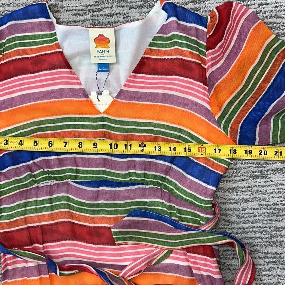 NWT Farm Rio Anthropologie Farm Rio Luana Maxi Dress Small - Picture 9 of 16